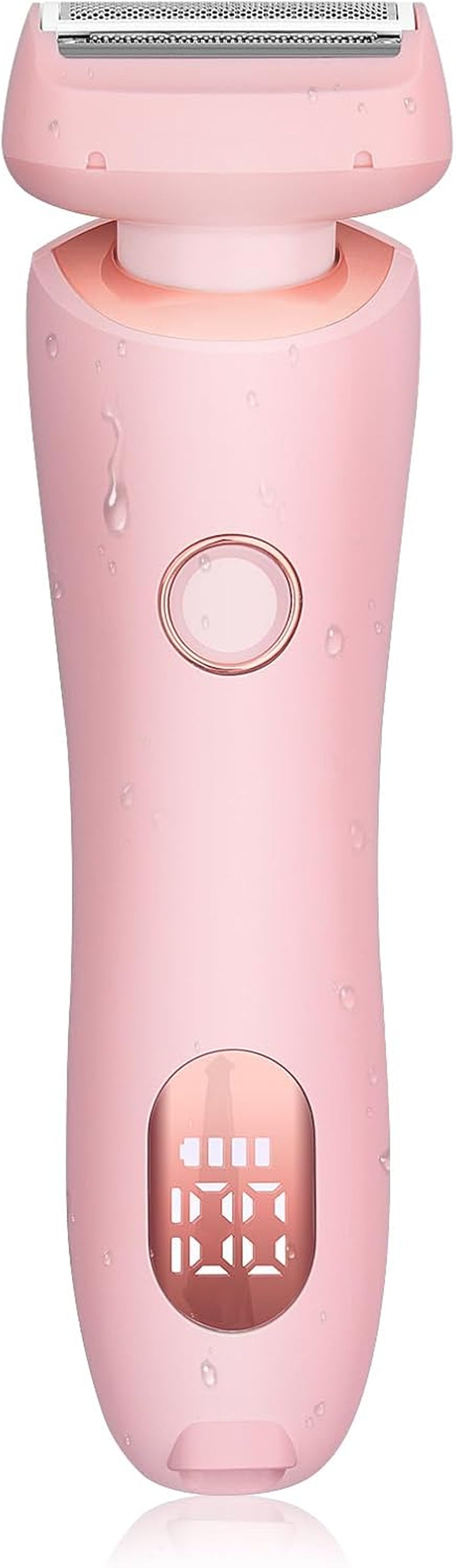 Electric Shaver for Women for Legs Electric Razor for Women Portable Lady Razors Bikini Face Underarm Public Hairs Rechargeable Trimmer with Detachable Head Cordless Wet Dry Use