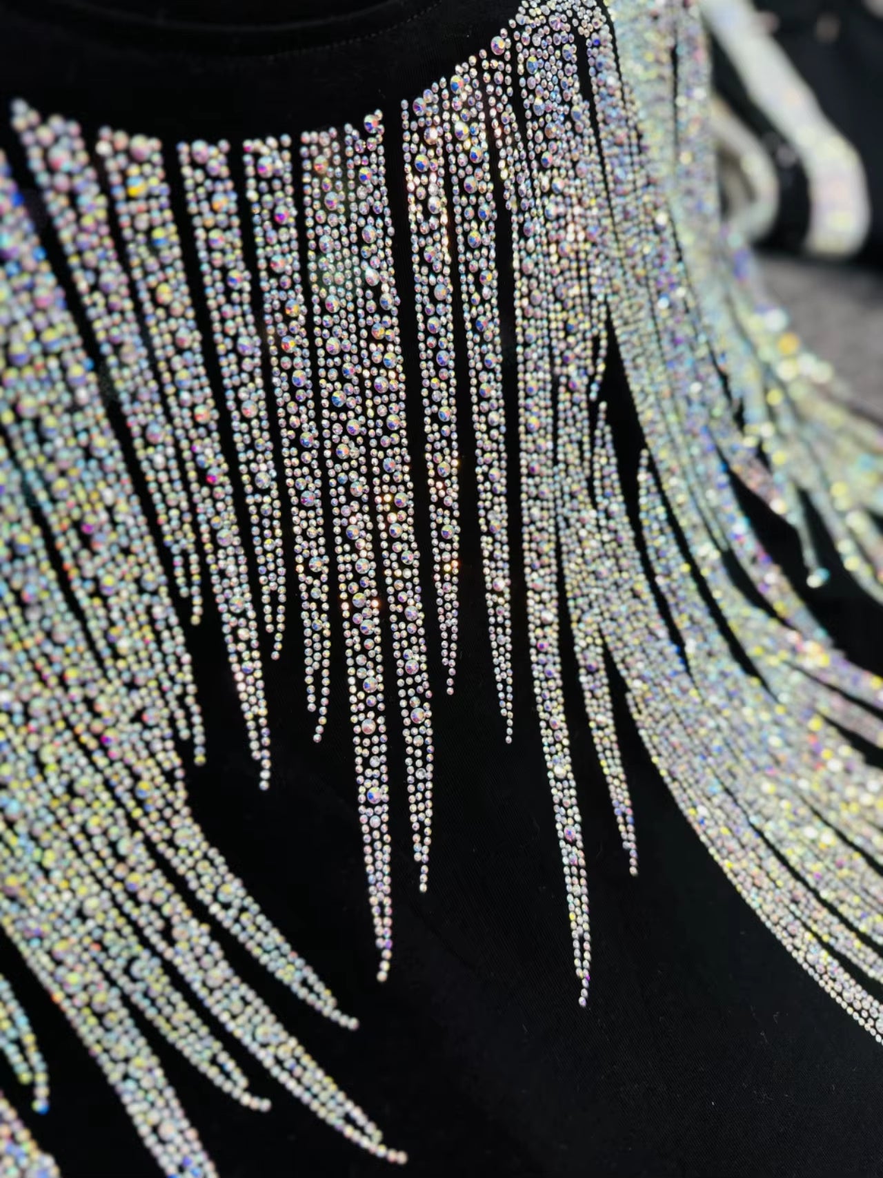 US plus Size Womens Brand Hoodies Autumn Winter Hooded Sweatshirts Long Sleeve Vibrant Sparking Rhinestones Pullover Outerwear